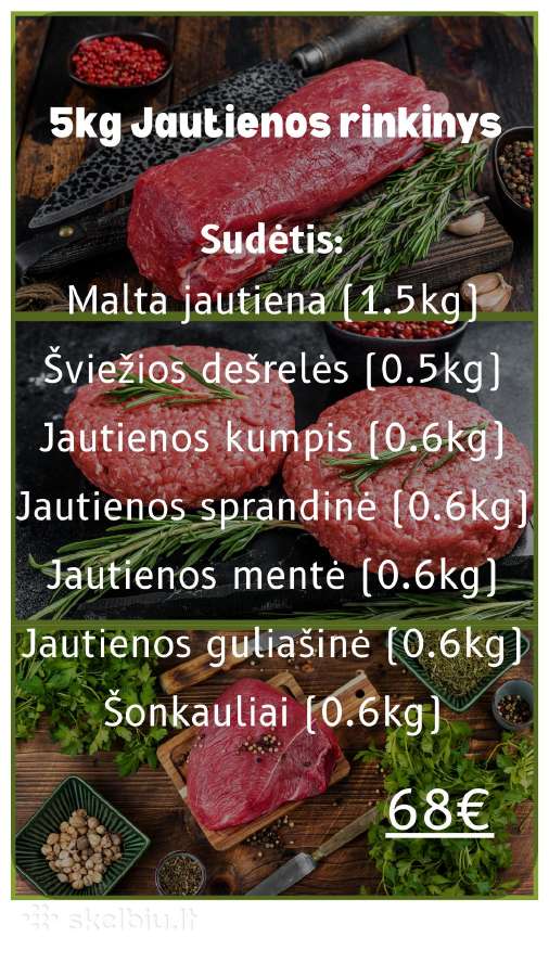 Aubrakų jautiena tiesiai iš ūkio - nuotraukos Nr. 5