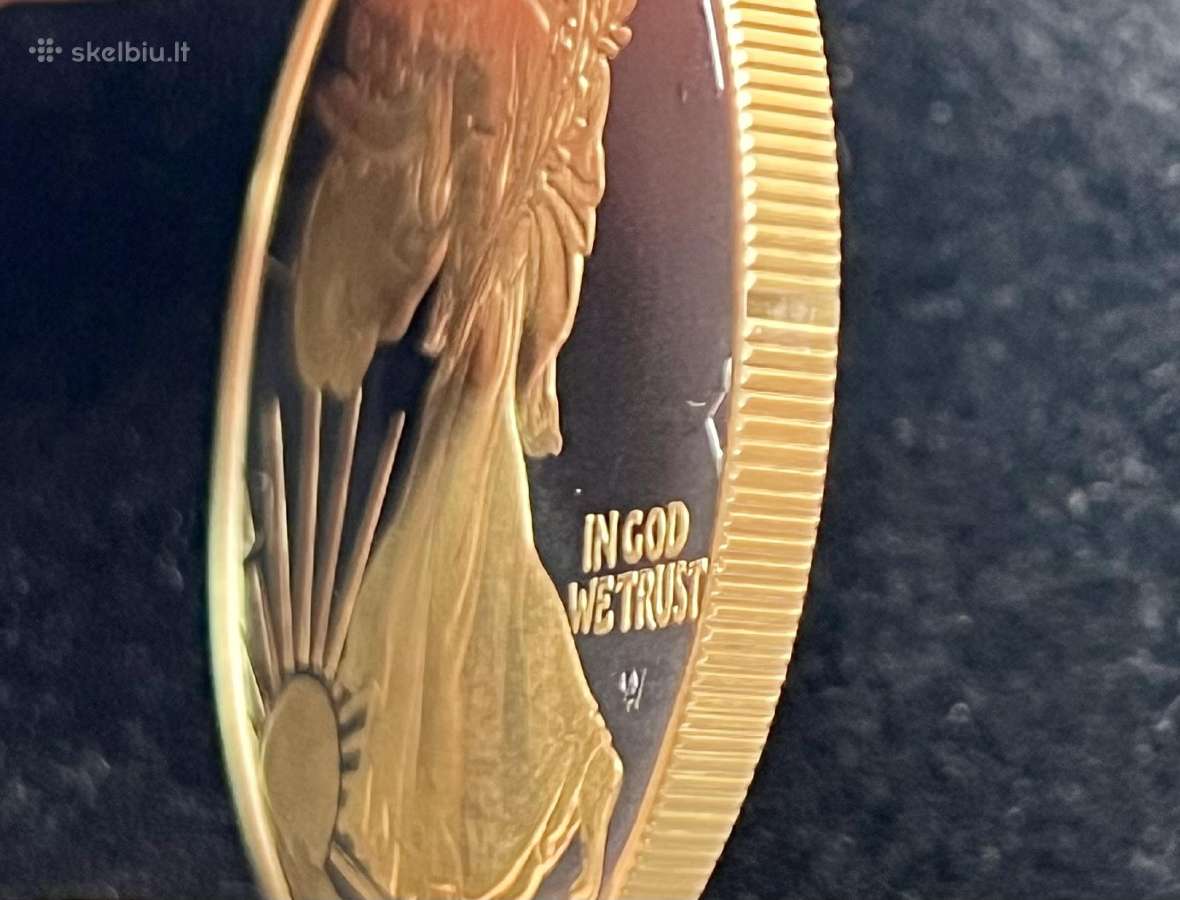 American silver eagle 1oz Ruthenium + Gold - nuotraukos Nr. 3