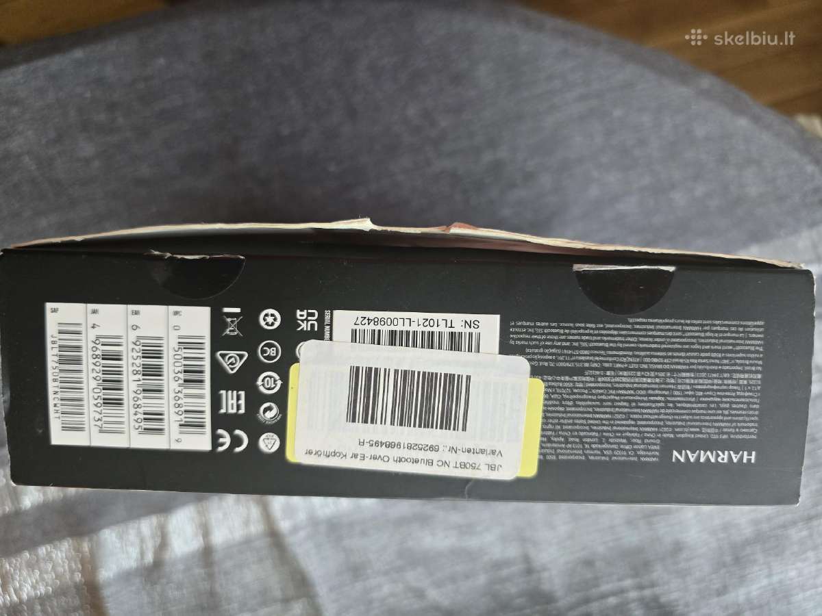 Jbl Tune 750bt - nuotraukos Nr. 3
