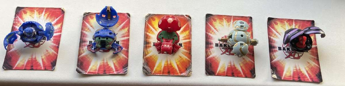 Bakuganai figūrėlės ir kortos - nuotraukos Nr. 2