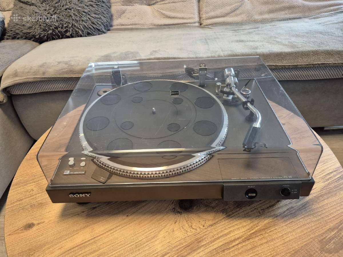 Sony Ps-x4“ patefonas,plokštelių grotuvas - nuotraukos Nr. 2