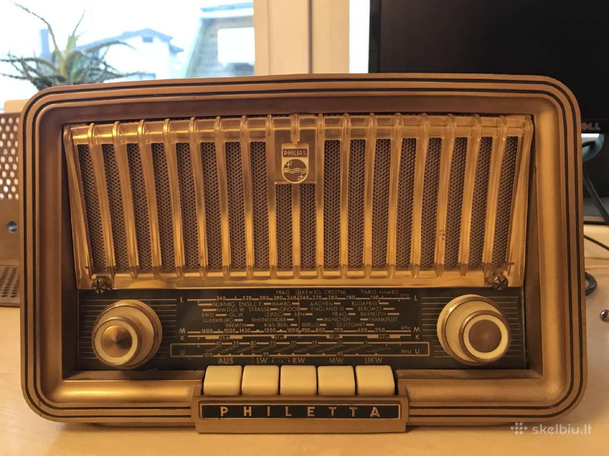 Philips Philleta lempinis mini radijas 1960/65