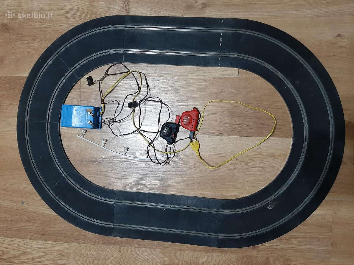 Stendinių modelių trasos rinkinys Scalextric, 1960