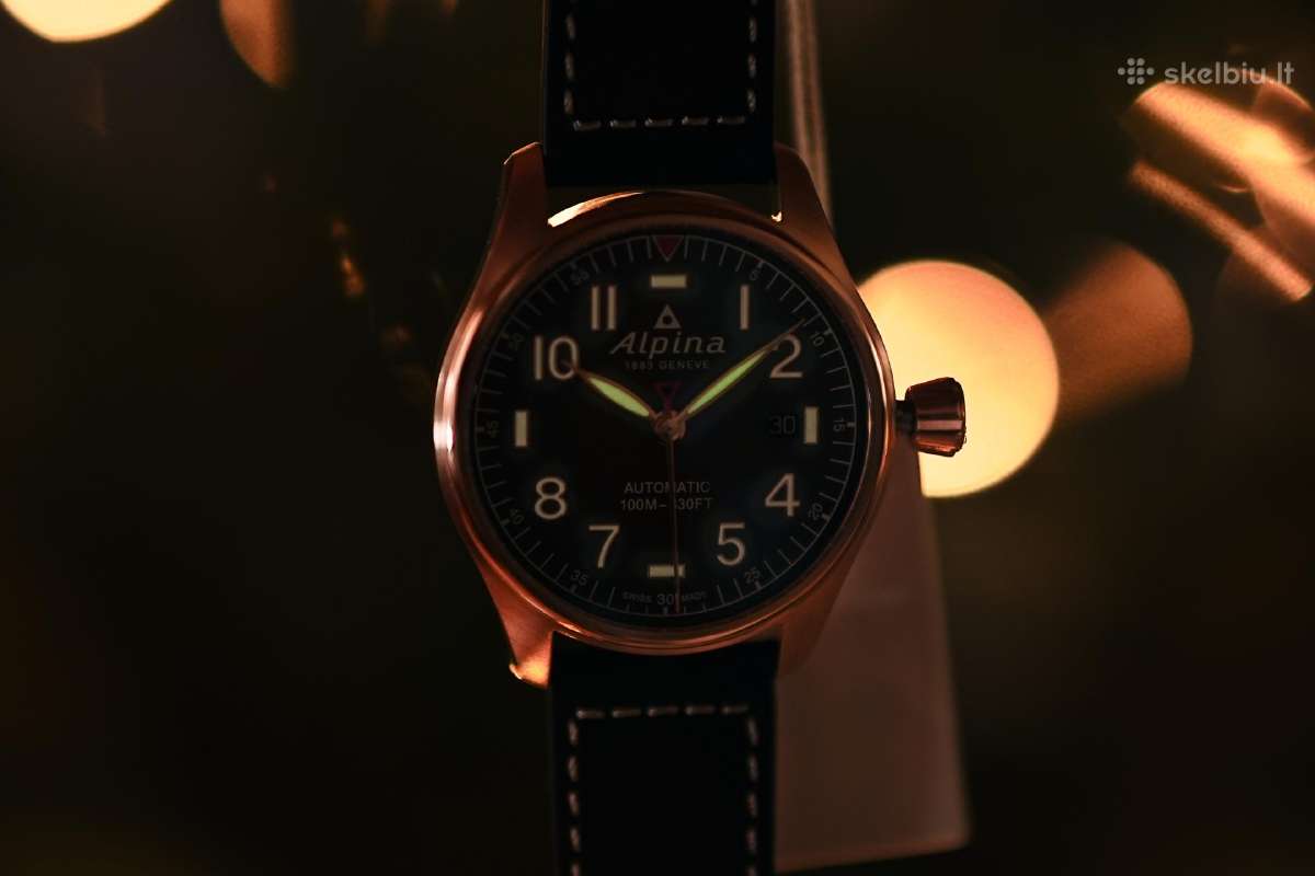 Naujas! Alpina Startimer Pilot 40 mm - nuotraukos Nr. 12