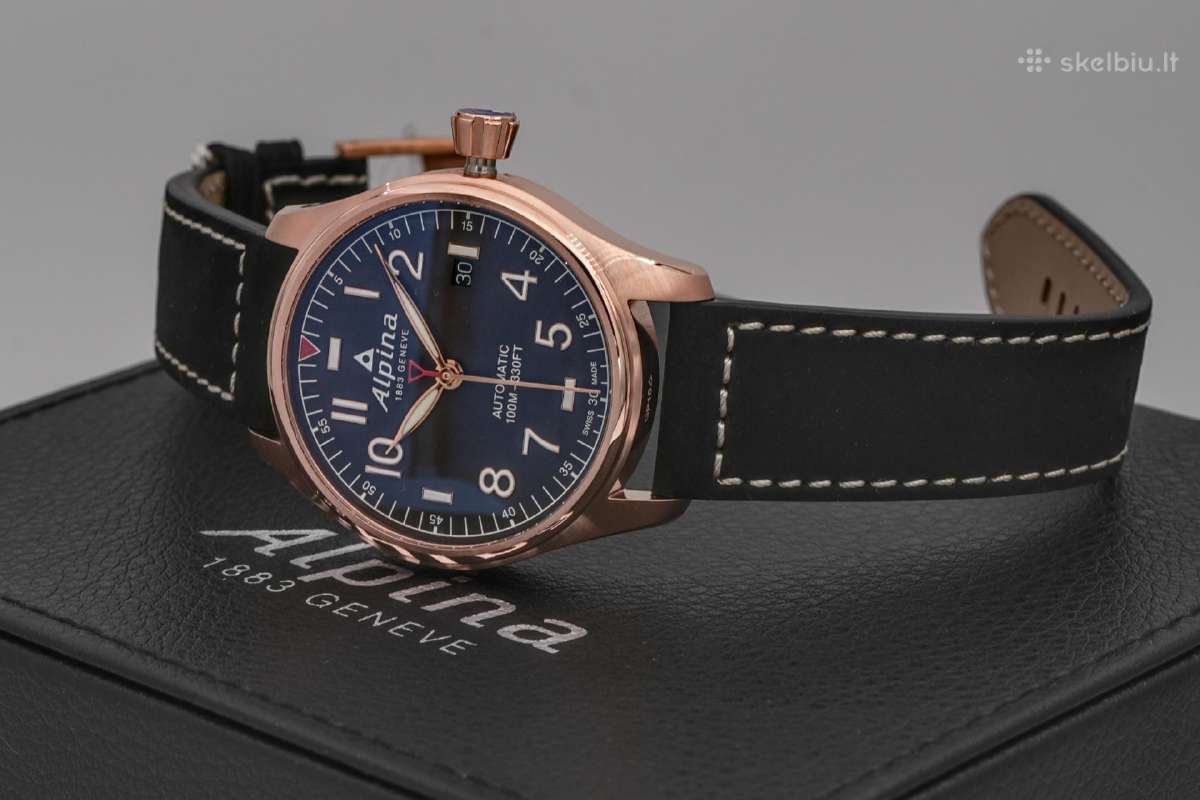 Naujas! Alpina Startimer Pilot 40 mm - nuotraukos Nr. 2