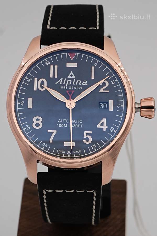 Naujas! Alpina Startimer Pilot 40 mm - nuotraukos Nr. 6