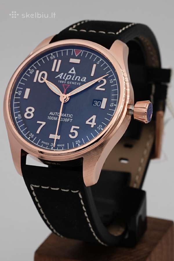 Naujas! Alpina Startimer Pilot 40 mm - nuotraukos Nr. 9
