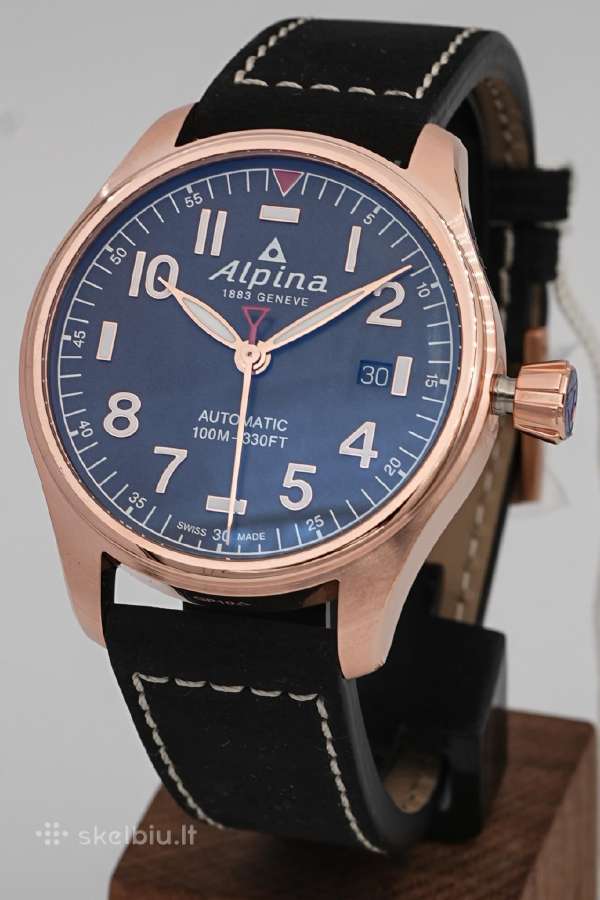 Naujas! Alpina Startimer Pilot 40 mm