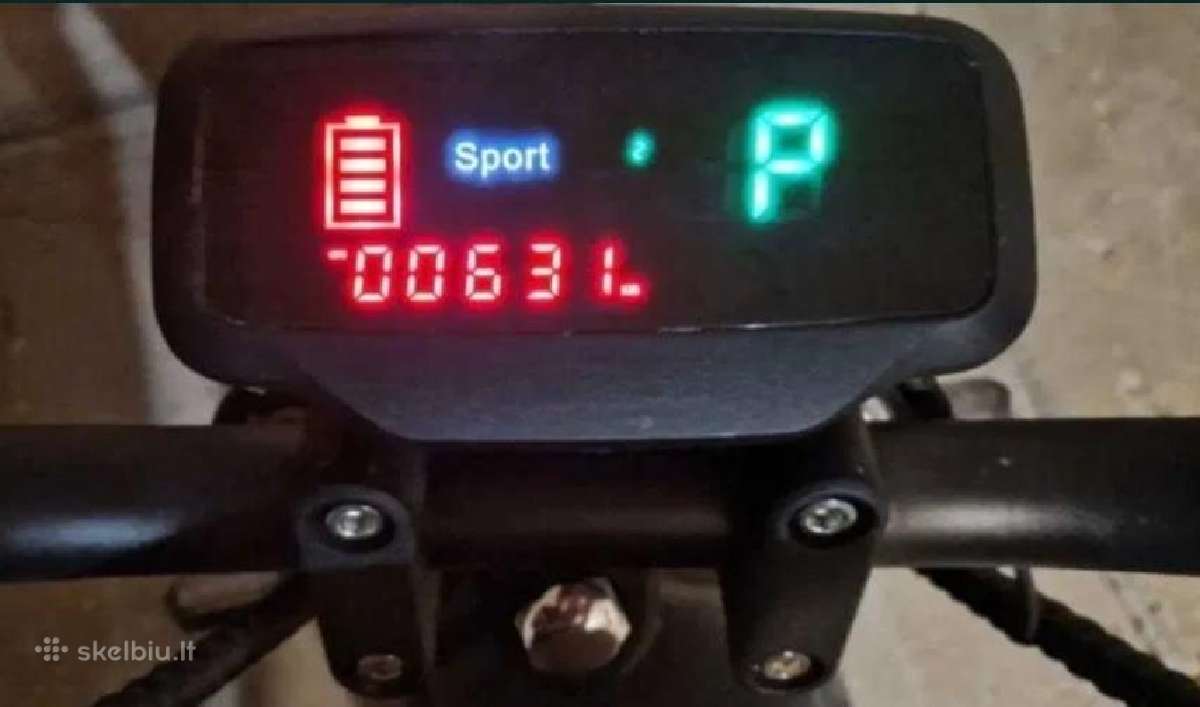 Citycoco Sport 701 Pro 2000w 20ah - nuotraukos Nr. 15
