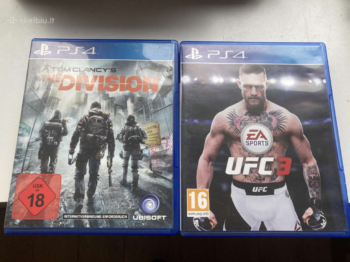 Ufc3 + The Division (Ps4 / Ps5)