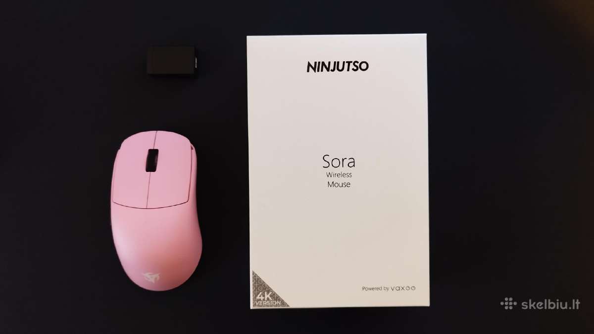 Vaxee x Ninjutso Sora Wireless (4k) žaidimų pelė