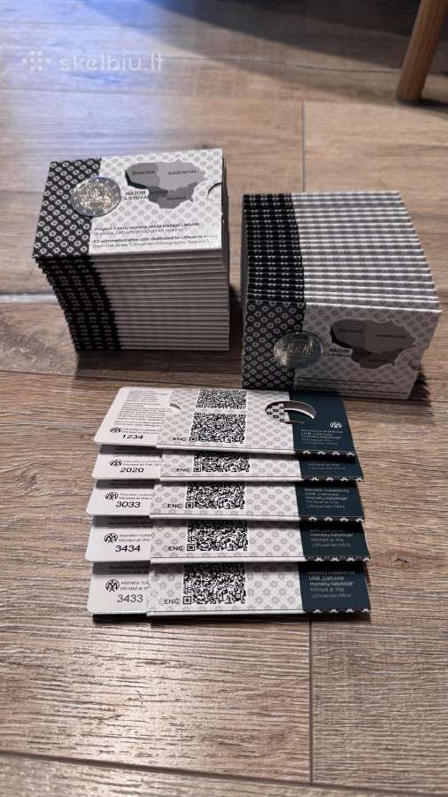 2€ Bu 2025 Lt Moneta skirta Mažajai Lietuvai