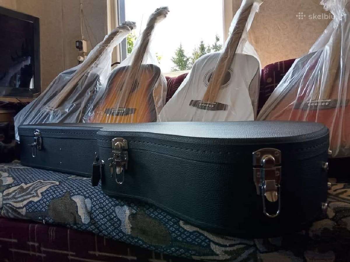 Naujos akustinės Gitaros