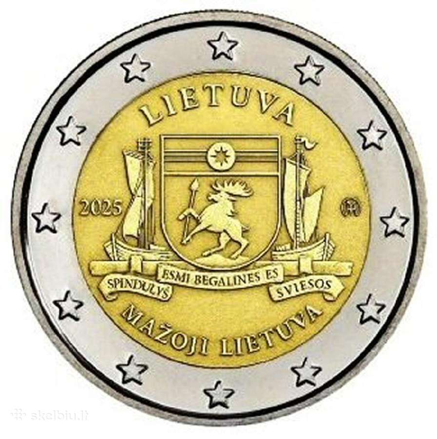 Lietuvos proginės 2 eurų monetos (Unc) Atnaujintas - nuotraukos Nr. 2
