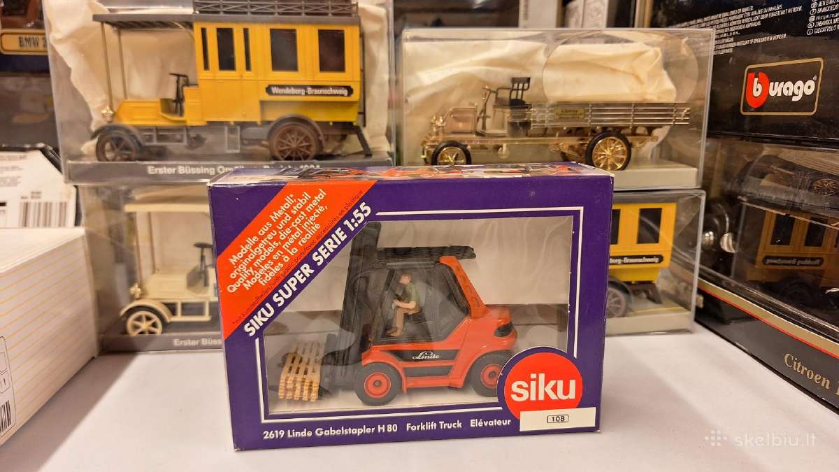 Linde Gabelstapler H80 keltuvo modeliukas