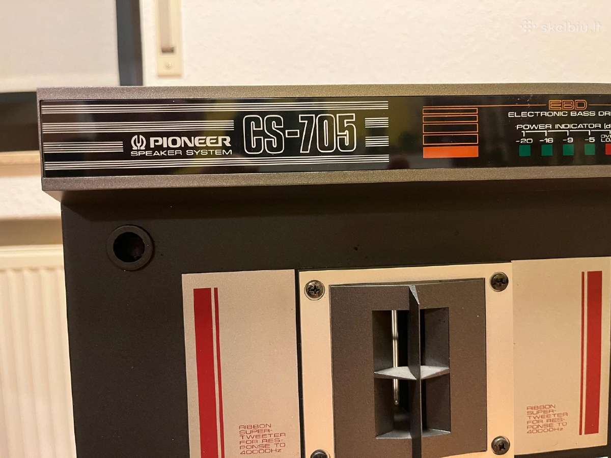 Pioneer Cs-705 - nuotraukos Nr. 4