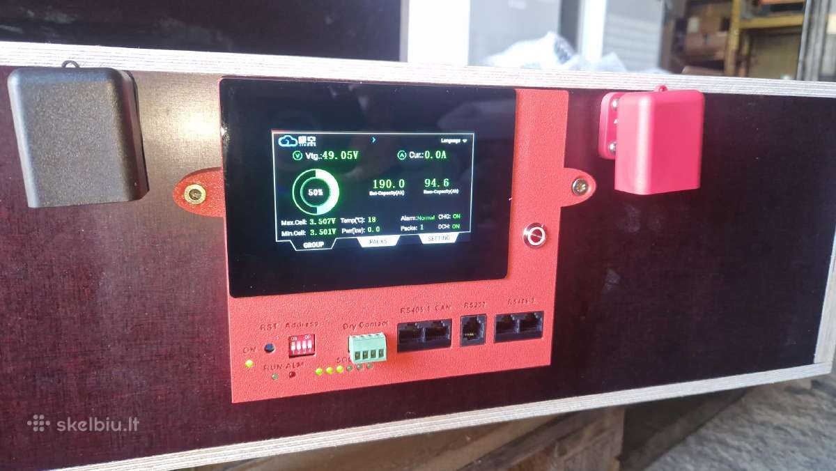 Baterijos saulės elektrinėms Lv ir Hv - nuotraukos Nr. 13