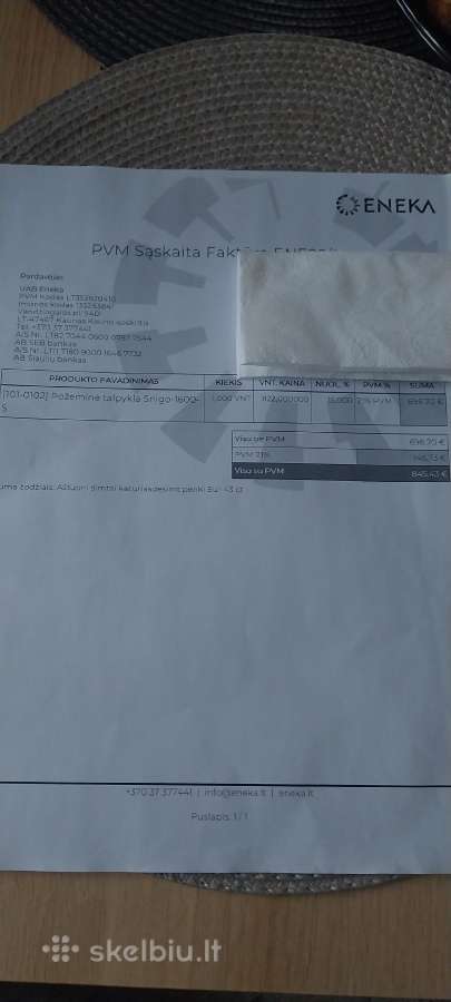 Nauja požeminė modulinė polietileno talpykla Snigo - nuotraukos Nr. 2