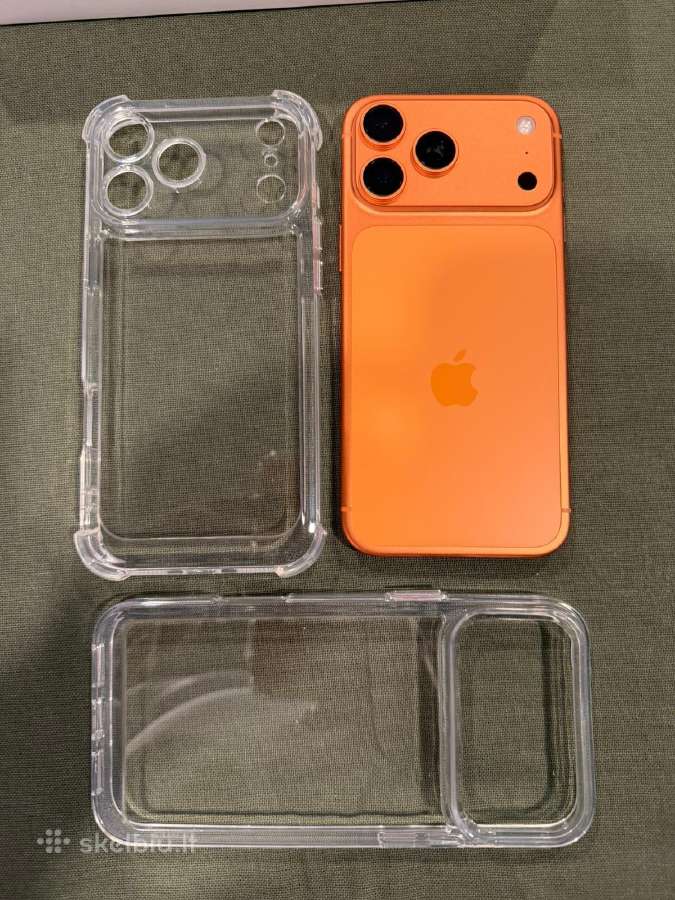 Apsauiginis 9d stiklas+deklas i phone 17 pro max - nuotraukos Nr. 2
