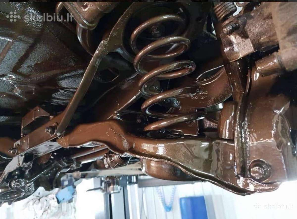 Suvo antikorozinis padengimas apsauga automobilio