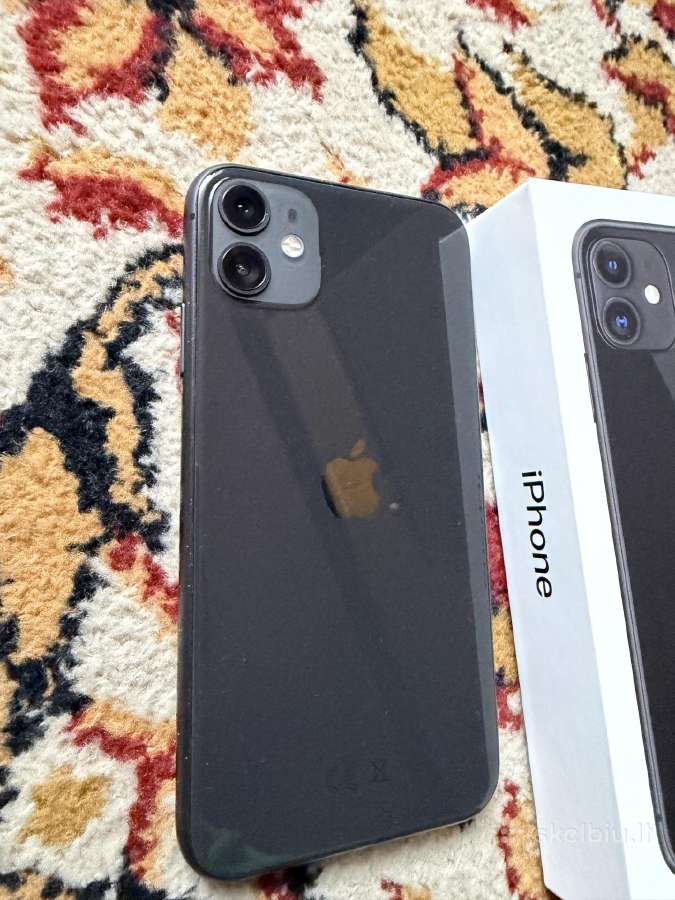 Naudotas iPhone 11 64gb, baterija 83% - nuotraukos Nr. 4