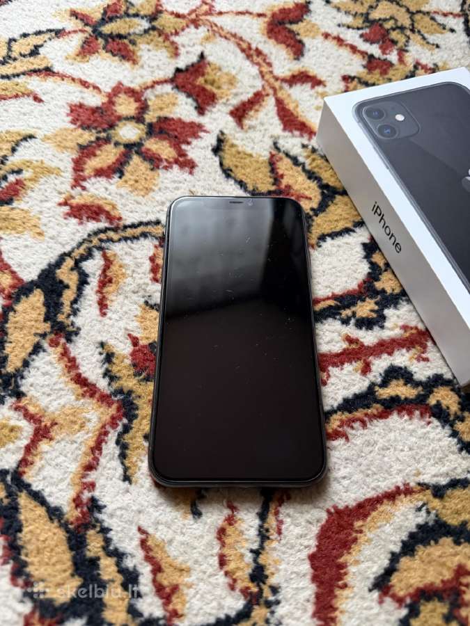 Naudotas iPhone 11 64gb, baterija 83% - nuotraukos Nr. 3
