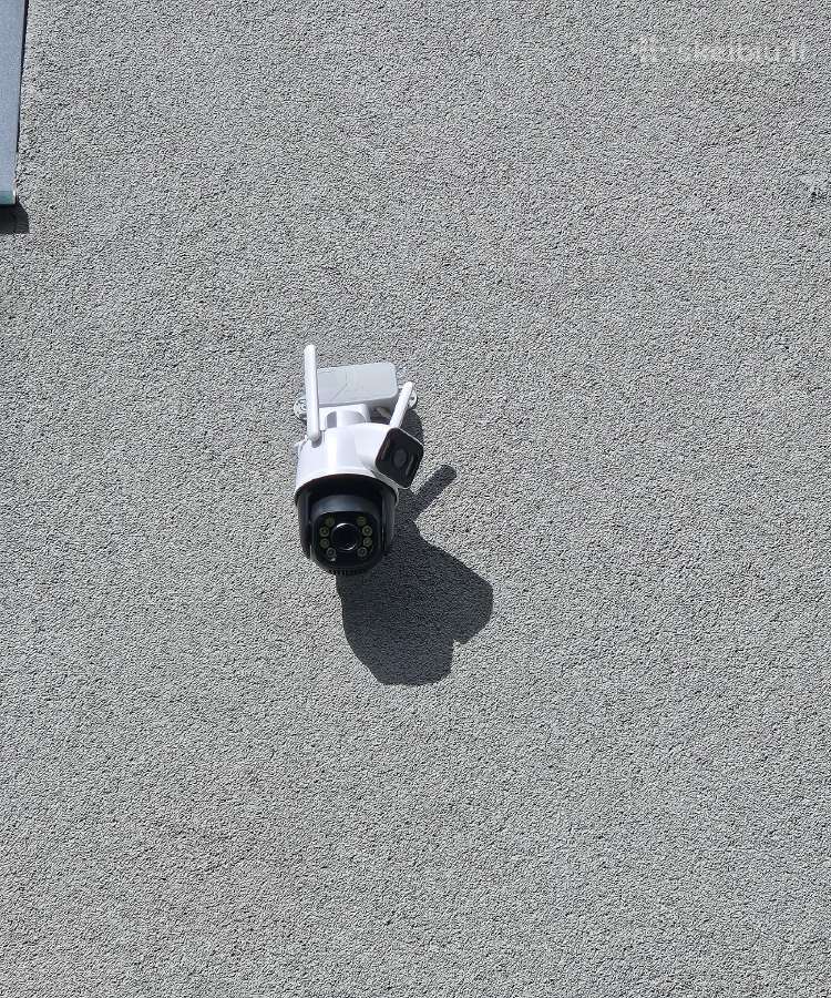 WiFi kamera,4k.full HD 8mp. ptz lauko kupoline - nuotraukos Nr. 2