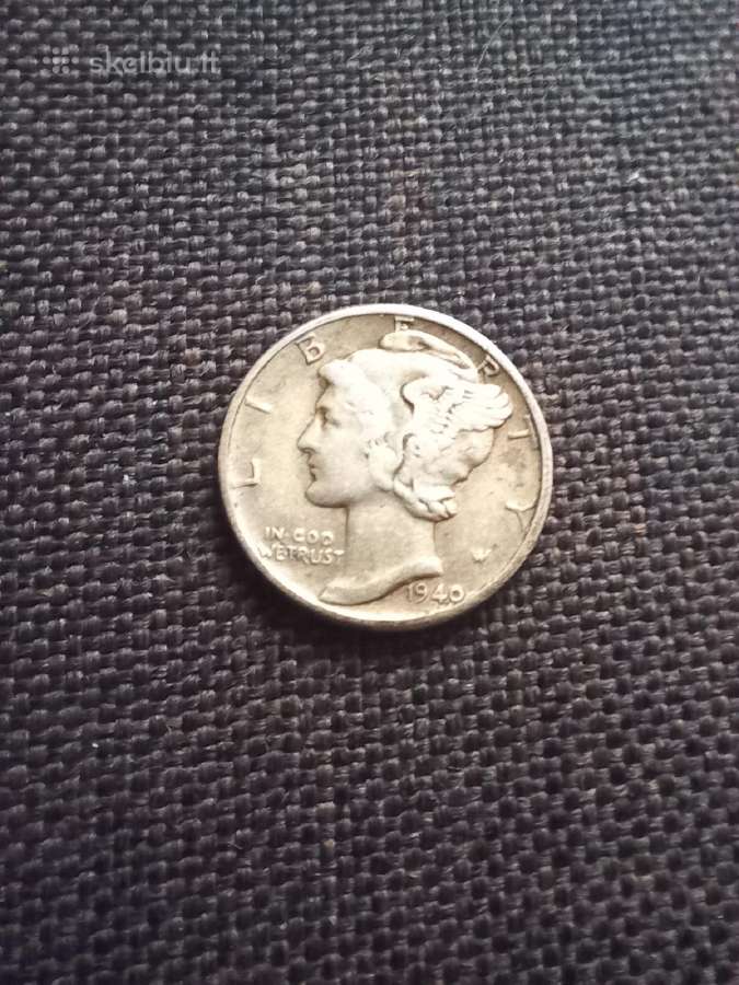 One dime 1940 m. - nuotraukos Nr. 2