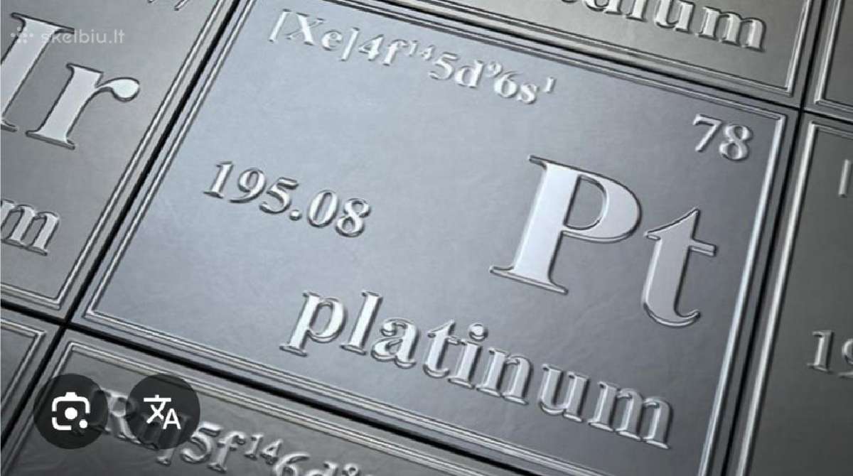 Perku Platina Paladi Auksa Sidabra