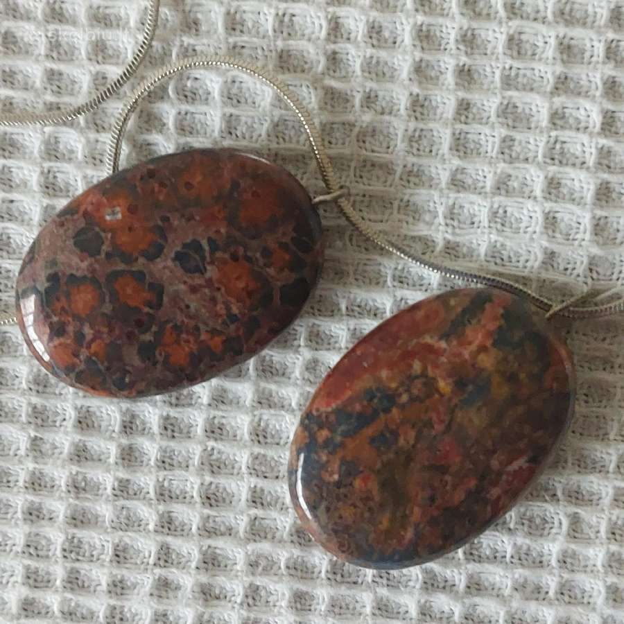 Pendant Stone Millefleur / Millefleurs - nuotraukos Nr. 15