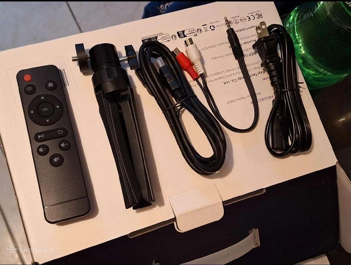 4k WiFi „bluetooth“ projektoriai, originali 1080p - nuotraukos Nr. 5