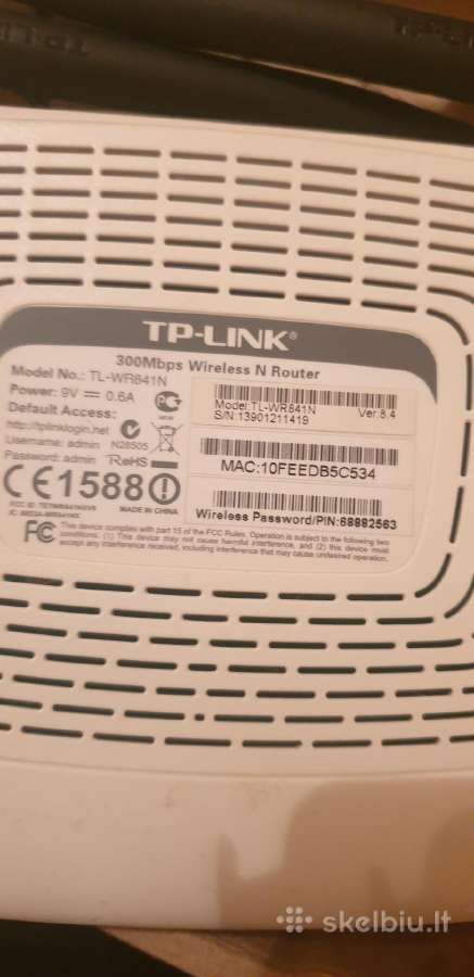 Tp-link 300mbps - nuotraukos Nr. 2