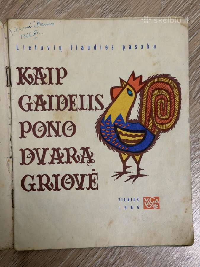 1966 m. Kaip Gaidelis Pono Dvarą Griovė lietuvių - nuotraukos Nr. 3