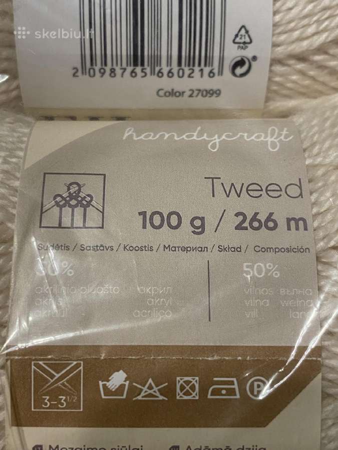 Tweed siūlai - nuotraukos Nr. 2