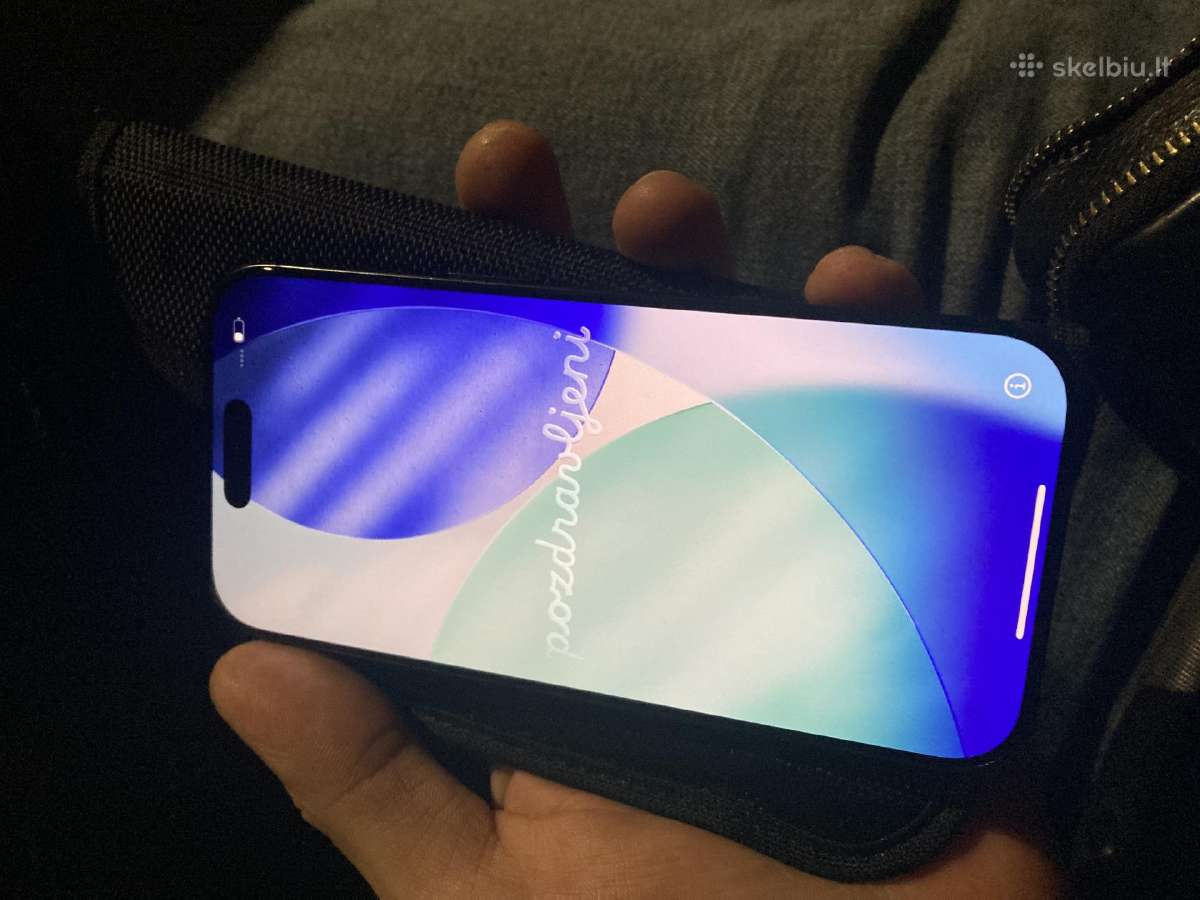 iPhone 16 pro 256 WiFi only - nuotraukos Nr. 4