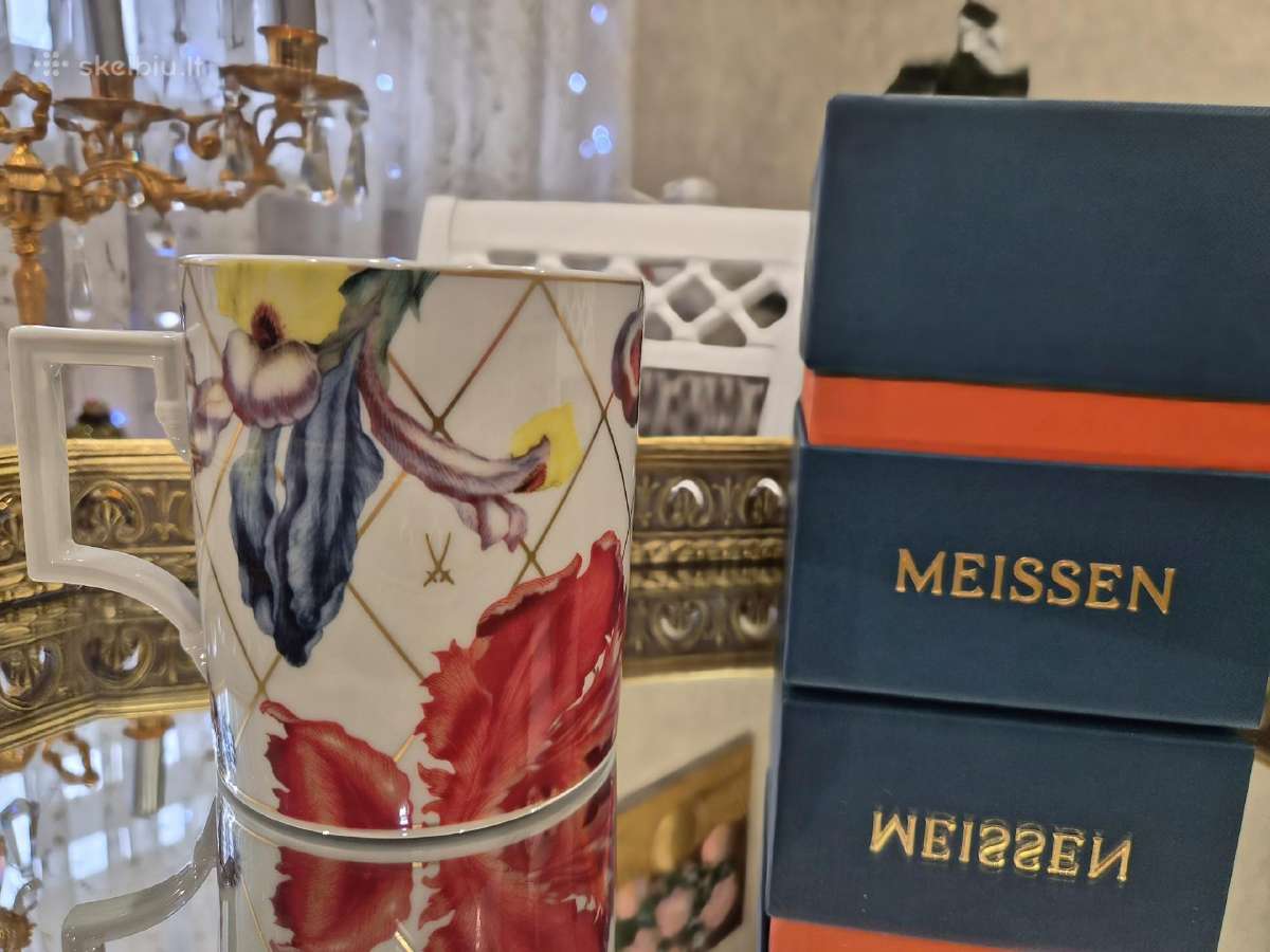 Meissen Sweer Exotics puodelis