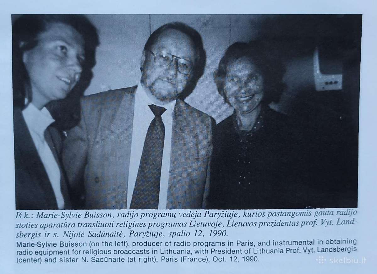 V. Landsbergis - Lietuvos prezidentas 1990 metai. - nuotraukos Nr. 4