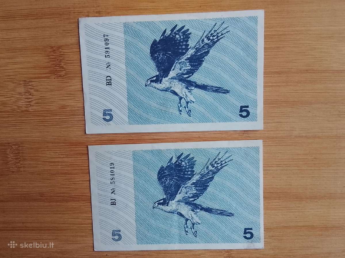 5 talonai 1991m.be uzraso - nuotraukos Nr. 2
