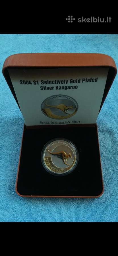 Moneta Australija 2004m. 1 dollar sidabras(.999)