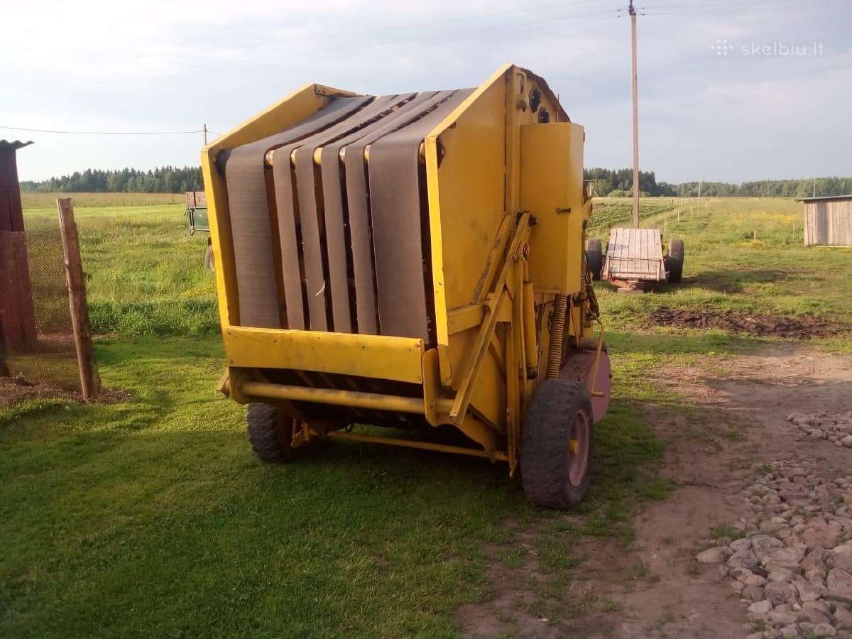 Ruloninis presas, rulonų griebtuvas, dobilas 3