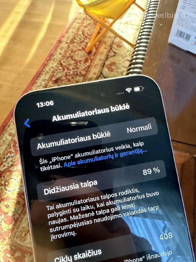 Parduodu iPhone 15 plus - nuotraukos Nr. 4