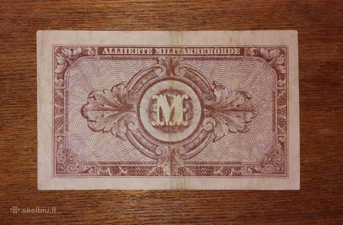 Vokietijos 10 markių banknotas - nuotraukos Nr. 2