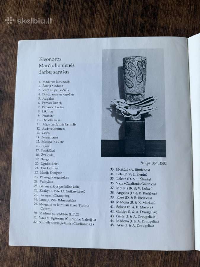 Marčiulionių meno parodos albumas 1996 - nuotraukos Nr. 7