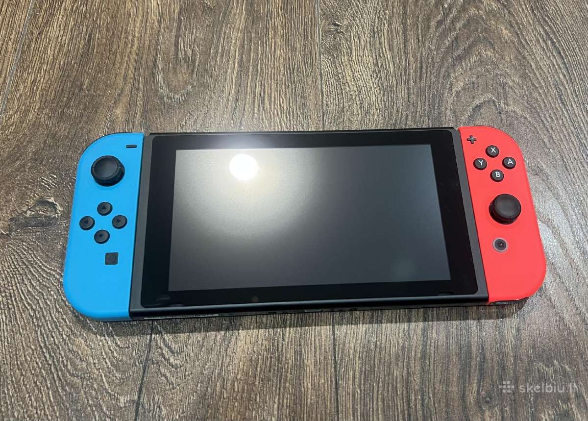 Nintendo Switch, Blue & Red, 32gb - nuotraukos Nr. 2