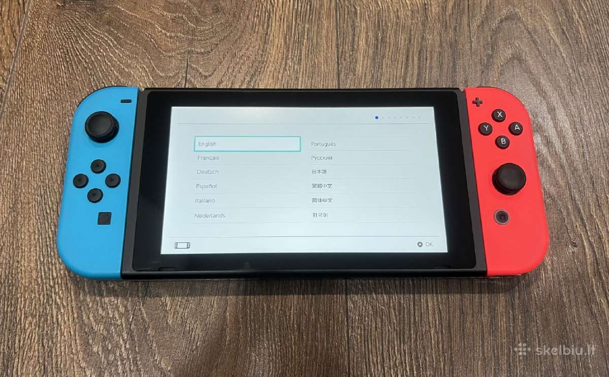 Nintendo Switch, Blue & Red, 32gb - nuotraukos Nr. 3