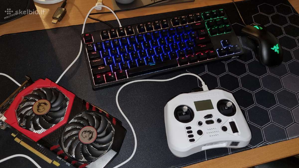 Geforse Gtx 1050 Ti 4gb Red Dragon - nuotraukos Nr. 3