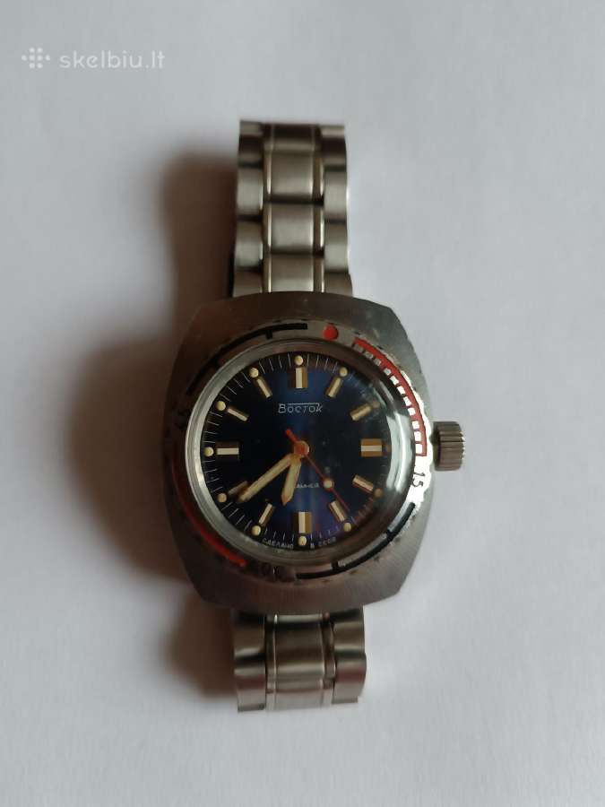 Tarybinis mechaninis laikrodis Vostok