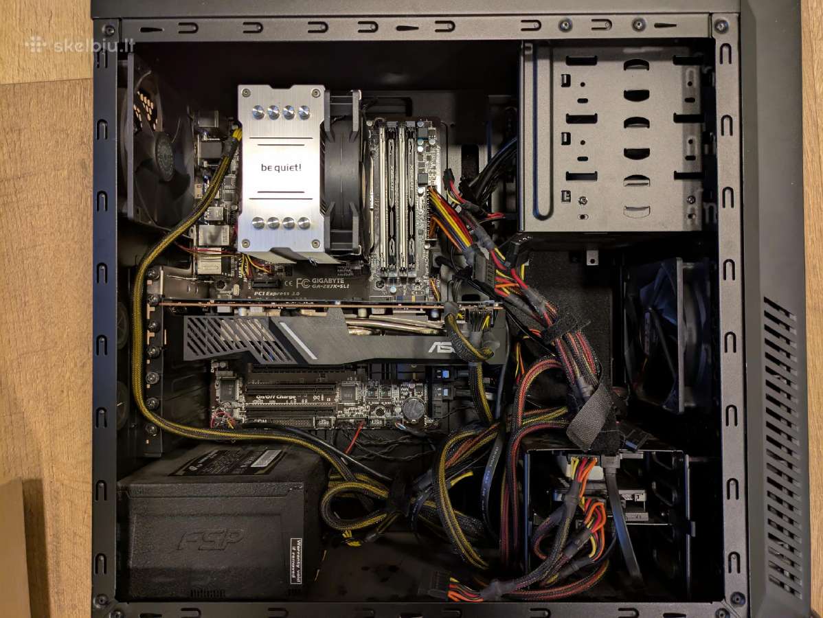 Žaidimų kompiuteris su gtx1060 6gb