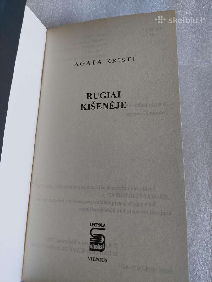 Rugiai kišenėje - nuotraukos Nr. 2