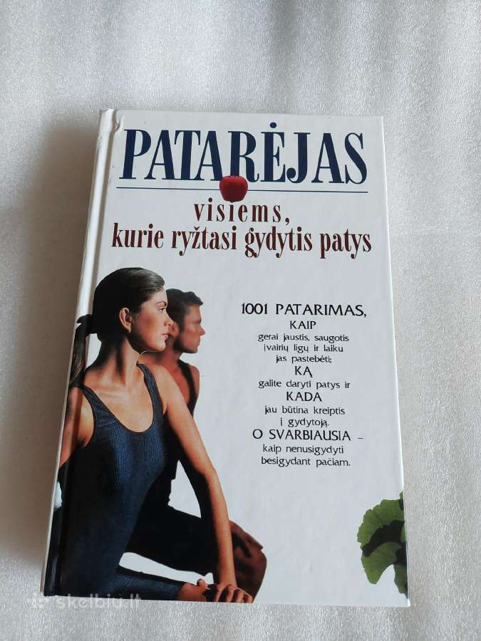 Patarėjas visiems,kurie ryžtasi gydytis patys